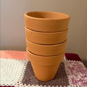 Terracotta Plant Pots - Set of 4